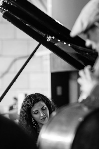Image of Laila Biali at the piano taken in 2015.